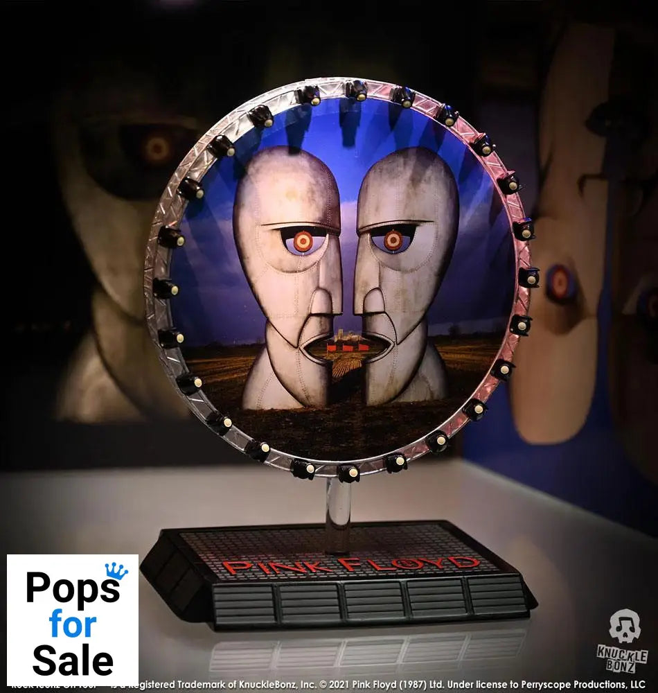 Pink Floyd Rock Ikonz On Tour Statue Projection Screen