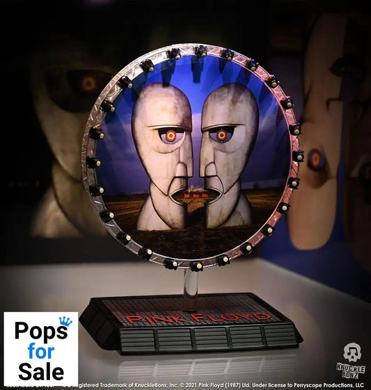 Pink Floyd Rock Ikonz On Tour Statue Projection Screen