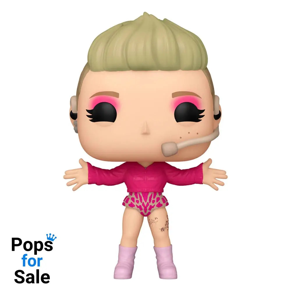 Pink POP! Rocks Vinyl Figure Trustfall Tour 9 cm