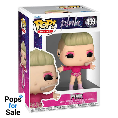 Pink POP! Rocks Vinyl Figure Trustfall Tour 9 cm