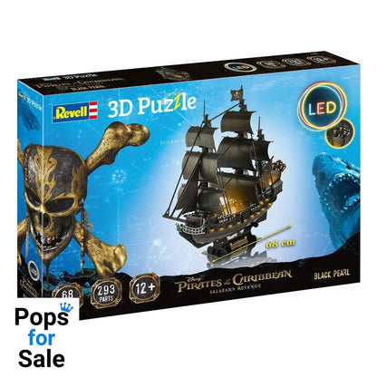 Pirates of the Caribbean: Dead Men Tell No Tales 3D Puzzle Black Pearl LED Edition