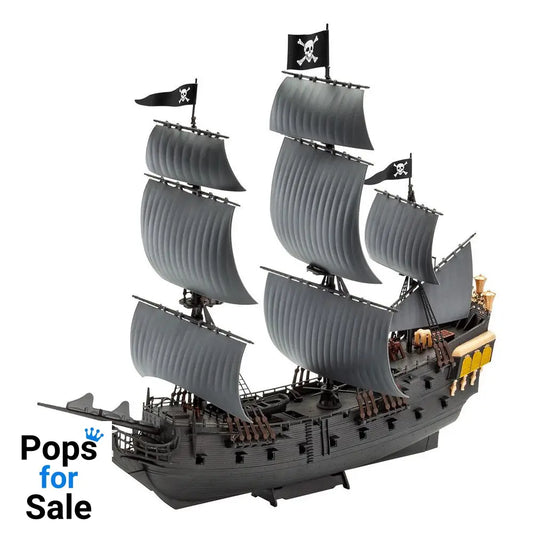 Pirates of the Caribbean Dead Men Tell No Tales Easy-Click Model Kit 1/150 Black Pearl 26 cm