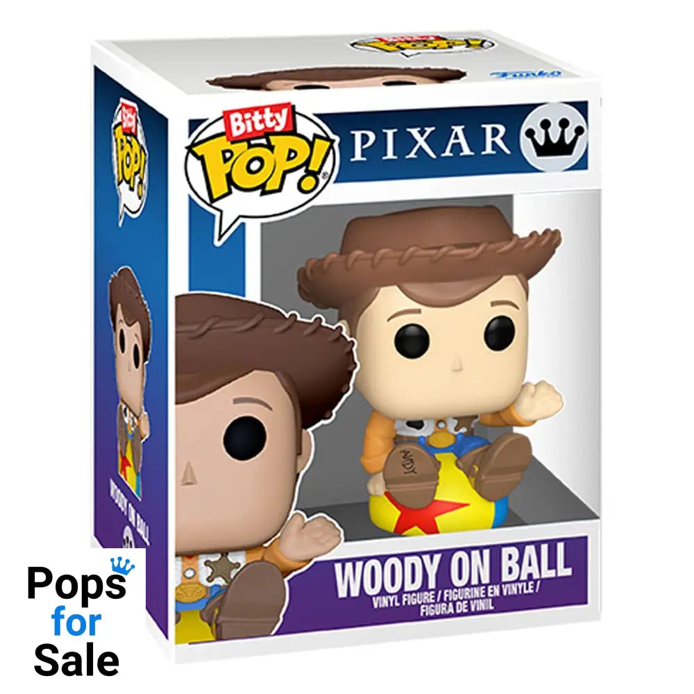 Pixar Bitty POP! Display with 2 Vinyl Figures Pixar Ball