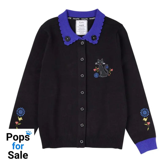 Pixar by Loungefly Cardigan Unisex Collared Cat Dragonfly Size M Sweaters