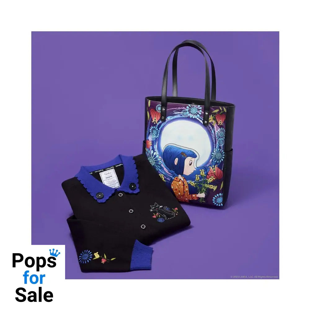 Pixar by Loungefly Cardigan Unisex Collared Cat Dragonfly  Size XL