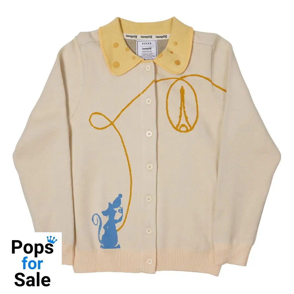 Pixar by Loungefly Cardigan Unisex Ratatouille Collared Size M
