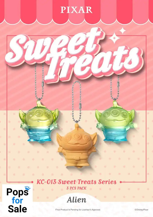 Pixar Sweet Treats Series Keychains 3-Pack 4 cm Keyrings