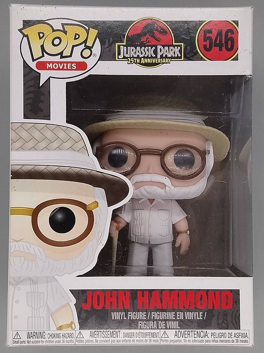 #546 John Hammond - Jurassic Park - Box Damaged Funko POP