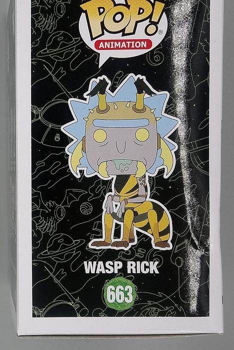663 Wasp Rick - Rick and Morty - Funko POP - Box Damaged