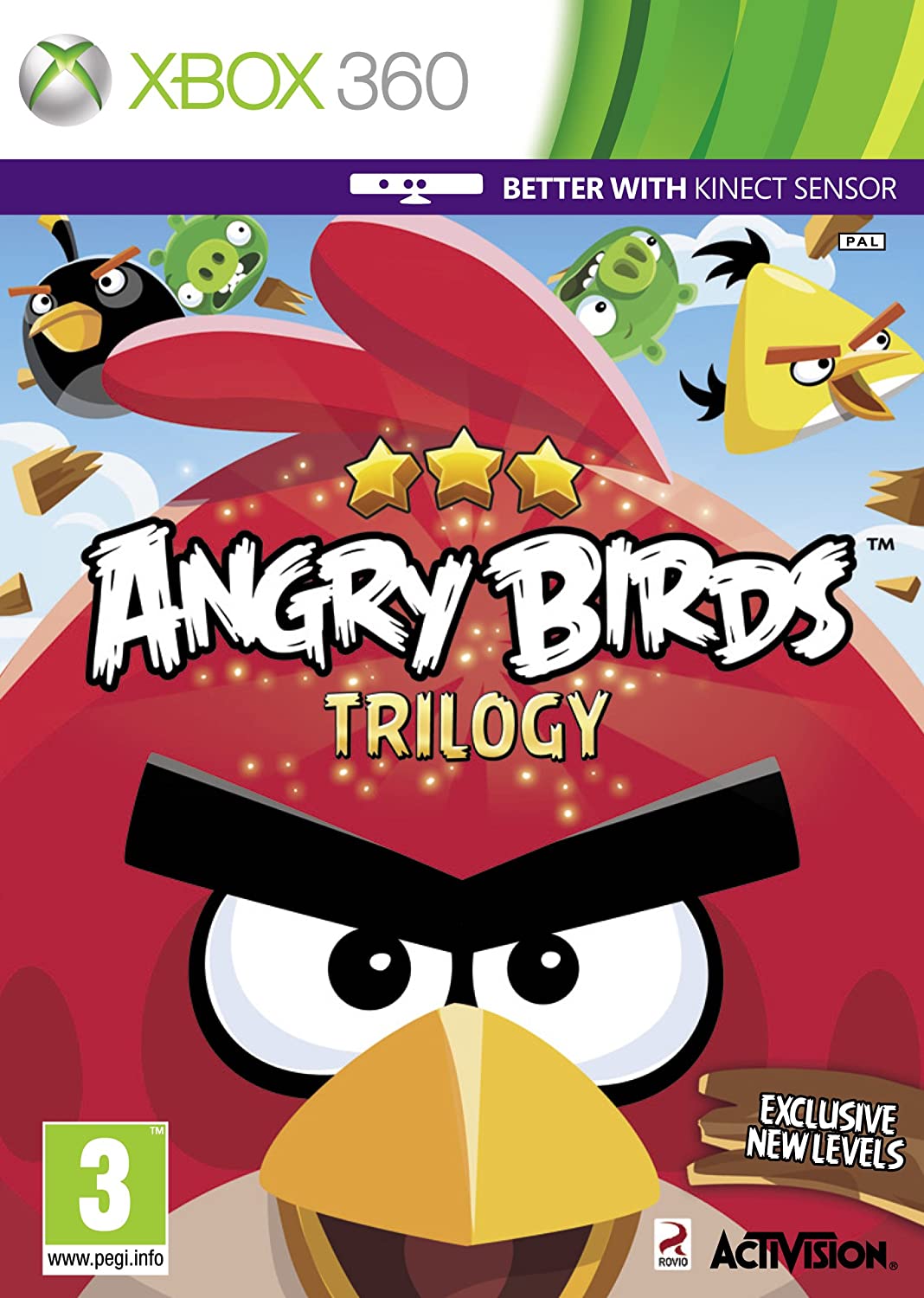 Angry Birds Trilogy for Microsoft Xbox 360 - [Just Disc]