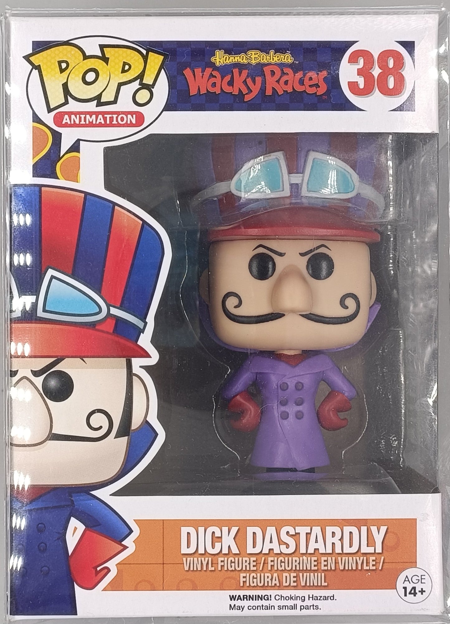 #38 Dick Dastardly - Wacky Races Funko POP