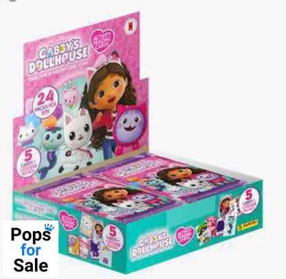 Gabby's Dollhouse: Time for a Meow-Zing fun Trading Cards Flow Packs Display (24)