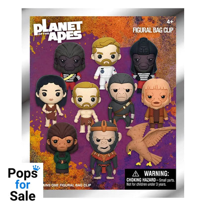 Planet of the Apes 3D Foam Bag Clips Series 1 Display (24)