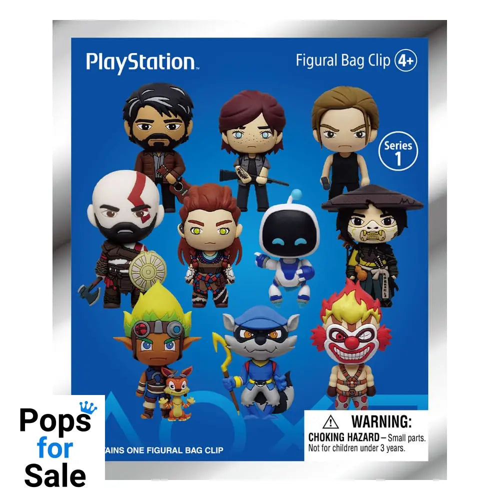 Playstation 3D Foam Bag Clips Series 1 Display (24)