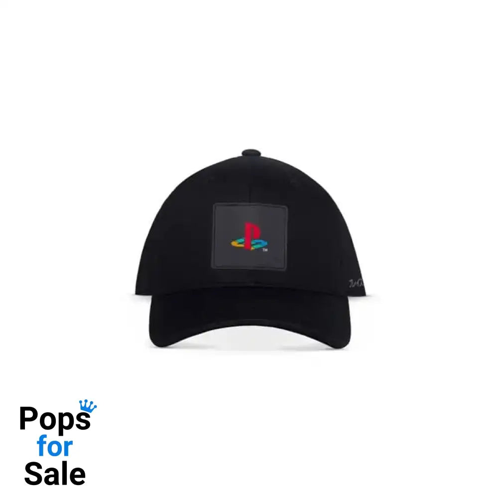 PlayStation Baseball Cap Logo Black