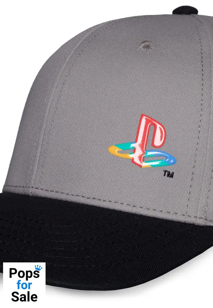 PlayStation Baseball Logo Grey