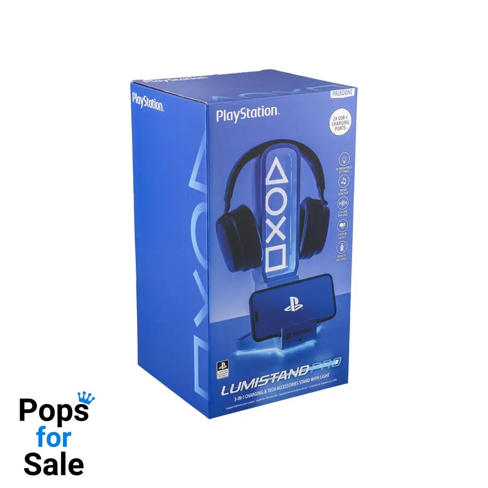 Playstation Desk Headphone Stand with Light 30 cm