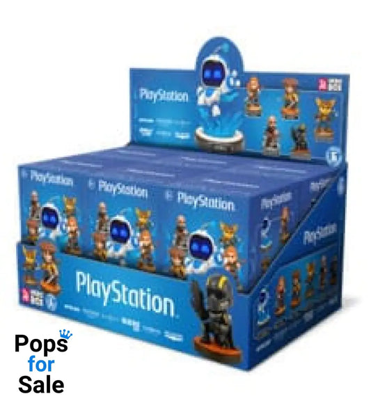 PlayStation Hero Box All Stars Series Mini Figures 12 cm Display (6) Mini-figures