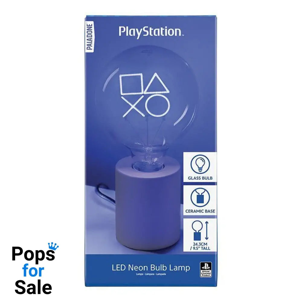 Playstation Neon LED Bulb Logo