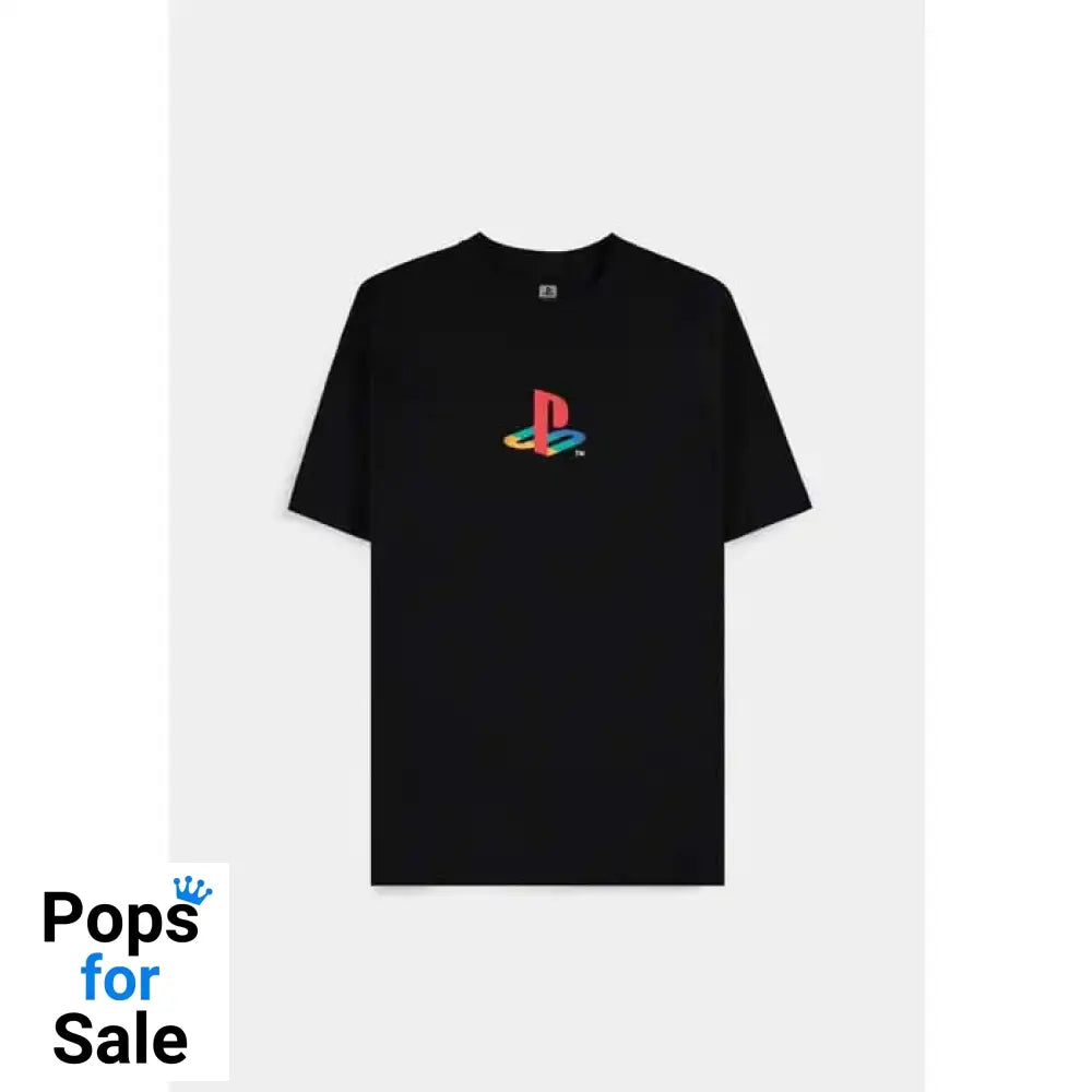 PlayStation T-Shirt Chest Logo Size L