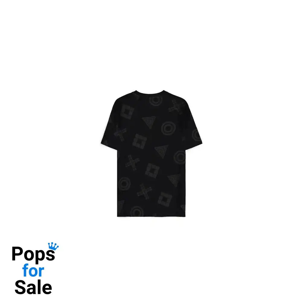 PlayStation T-Shirt Logo All Over Print Size L