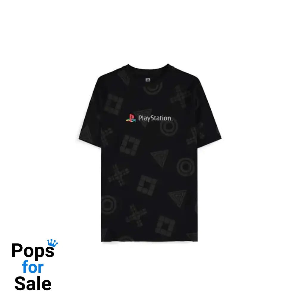 PlayStation T-Shirt Logo All Over Print Size M T-shirts