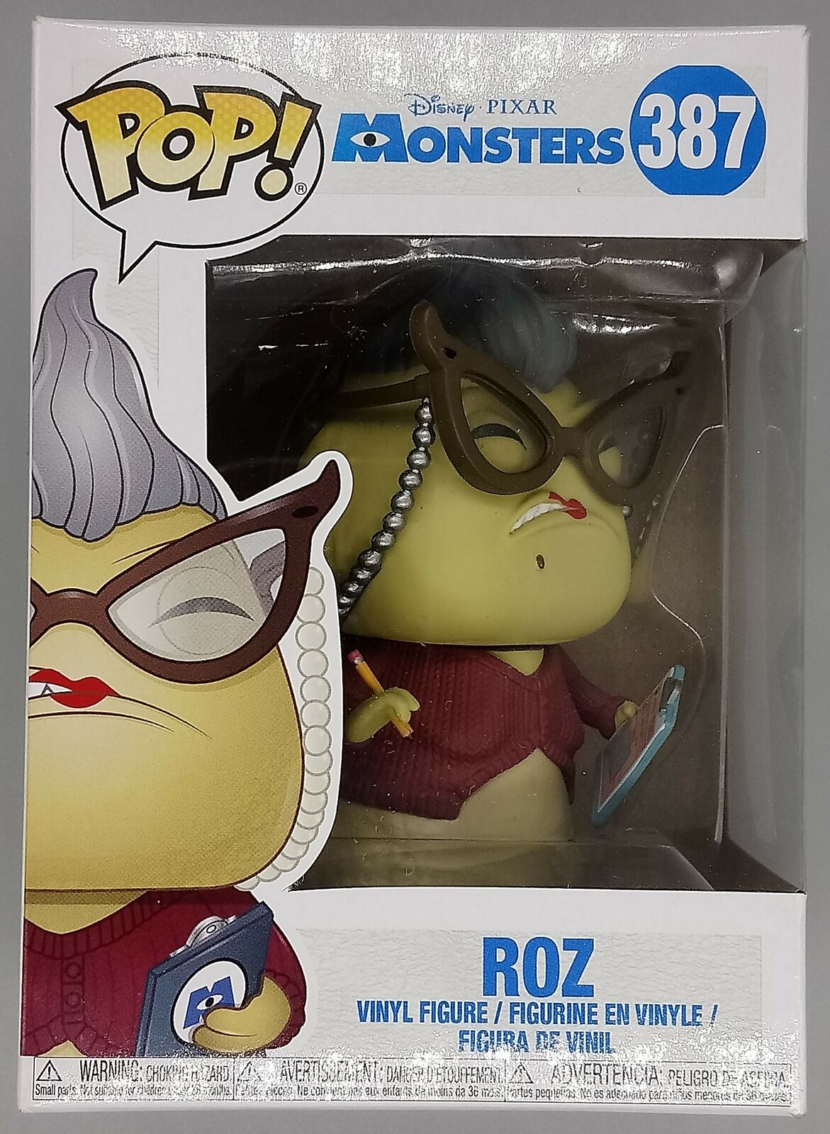387 Roz - Disney Monsters Inc Funko POP