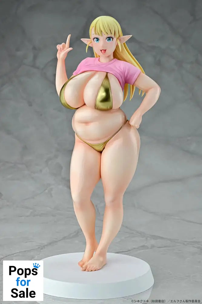 Plus-Sized Elf PVC Statue 1/7 Elfuda Gold Ver. 26 cm