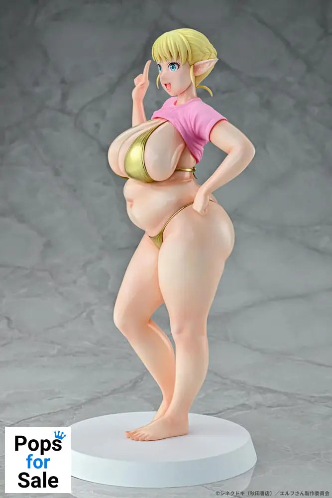 Plus-Sized Elf PVC Statue 1/7 Elfuda Gold Ver. 26 cm