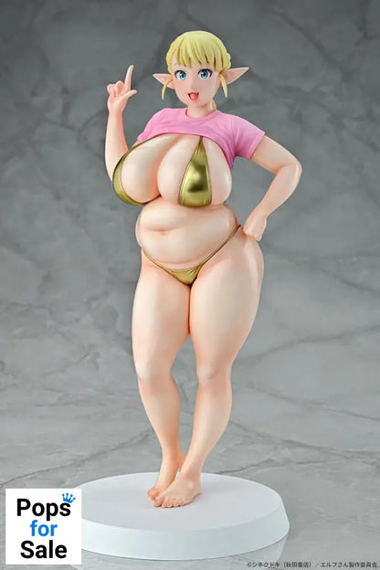 Plus-Sized Elf PVC Statue 1/7 Elfuda Gold Ver. 26 cm