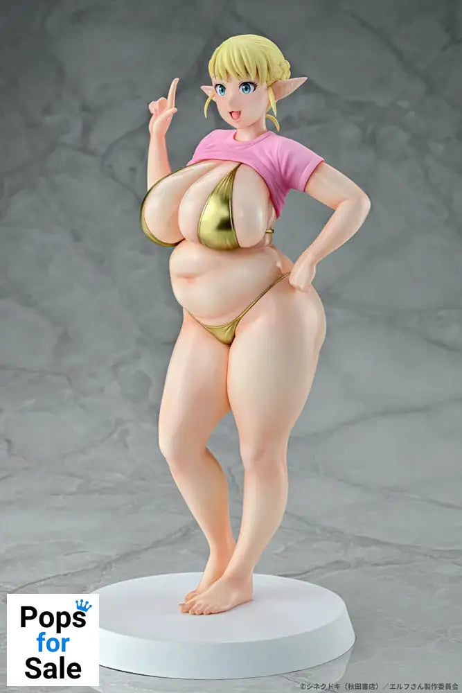 Plus-Sized Elf PVC Statue 1/7 Elfuda Gold Ver. 26 cm