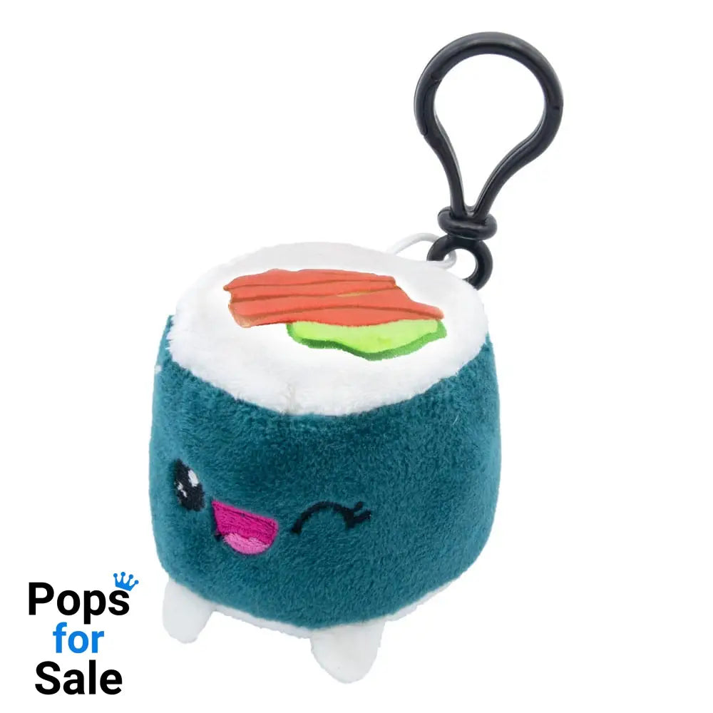 Plushi Plush Figure & Keychain Maki Sushi with Salmon 7 cm Keyrings