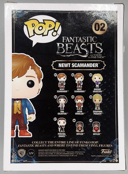 #02 Newt Scamander (Egg) - Fantastic Beasts - Box Damaged Funko POP