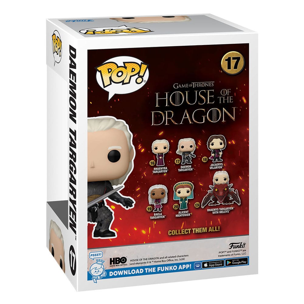 17 Daemon Targaryen - House of the Dragon (Game of Thrones) New Funko POP