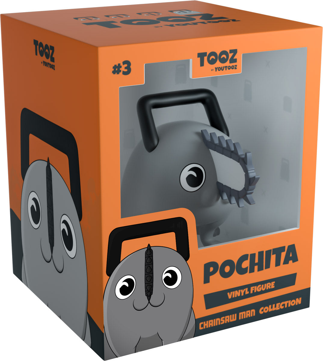 Youtooz Pochita Black & White - Chainsaw Man