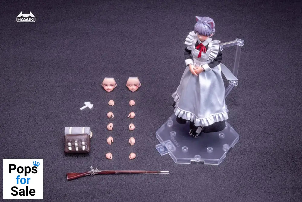 Pocket Art Action Action Figure 1/12 PA010 Maid Gunner FKEY 15 cm Action figures