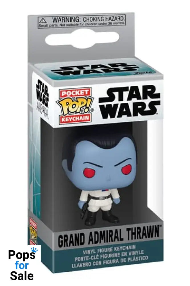 Pocket Pop Funko Keychain - Grand Admiral Thrawn - Star Wars - Brand New