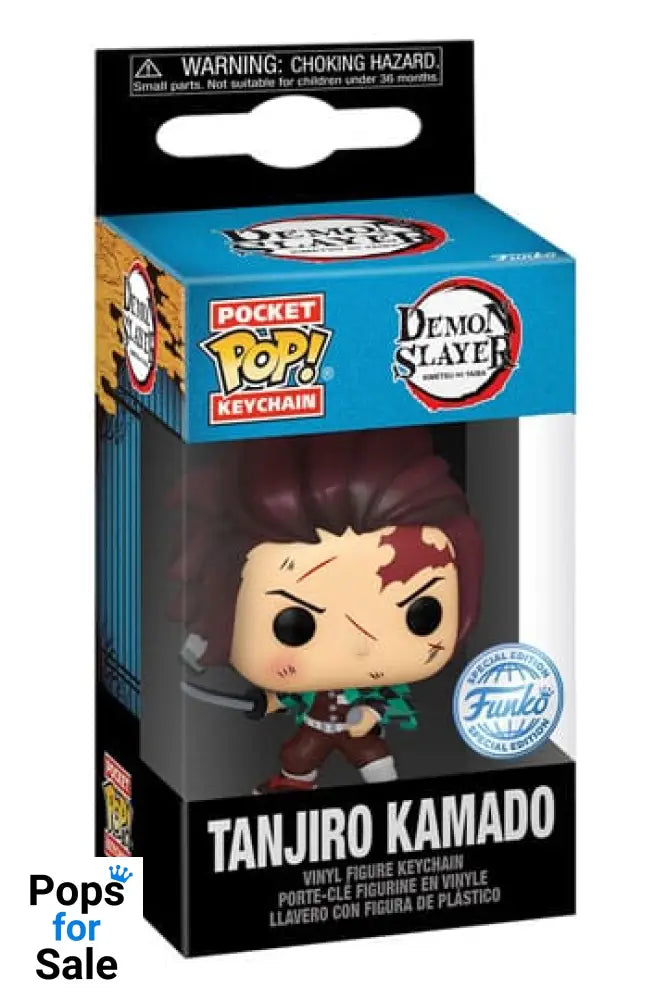 Pocket Pop Funko Keychain - Tanjiro Kamado - Demon Slayer - Brand New