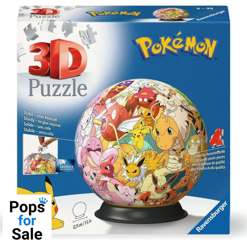 Pokémon 3D Puzzle Ball Kanto Region (73 pieces)