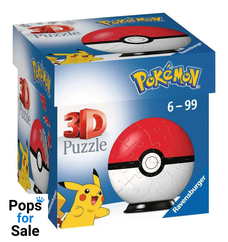 Pokémon 3D Puzzle Pokéballs: Classic (55 pieces) Puzzles