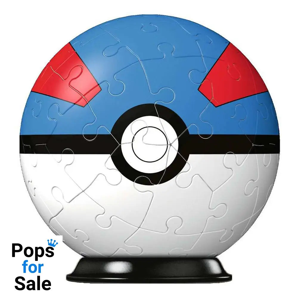 Pokémon 3D Puzzle Pokéballs: Great Ball (55 pieces)