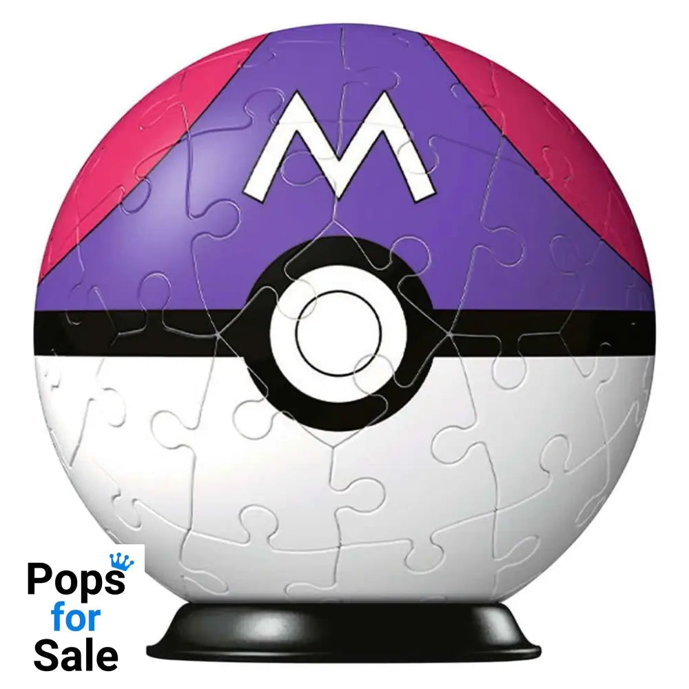 Pokémon 3D Puzzle Pokéballs: Master Ball (55 pieces)