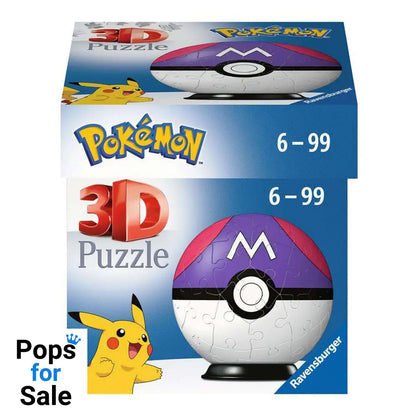 Pokémon 3D Puzzle Pokéballs: Master Ball (55 pieces)