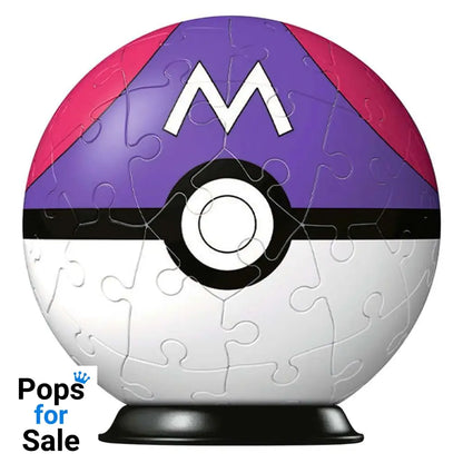 Pokémon 3D Puzzle Pokéballs: Master Ball (55 pieces) Puzzles