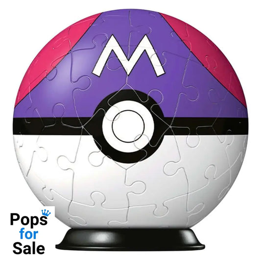 Pokémon 3D Puzzle Pokéballs: Master Ball (55 pieces) Puzzles