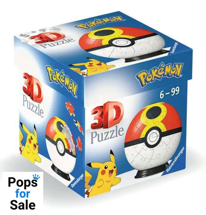 Pokémon 3D Puzzle Pokéballs: Repeat Ball (55 pieces)
