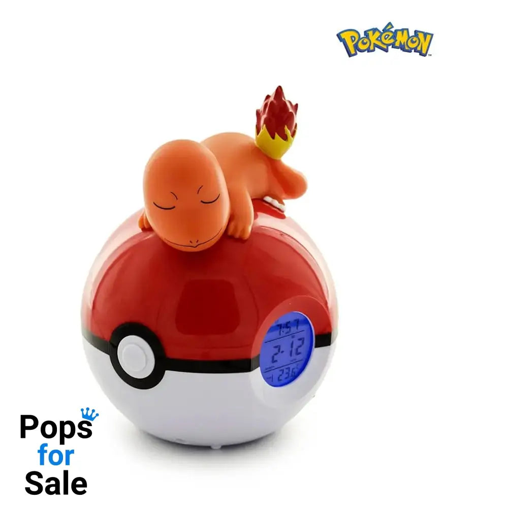 Pokémon Alarm Clock Pokeball with Light Charmander 18 cm Clocks & Watches