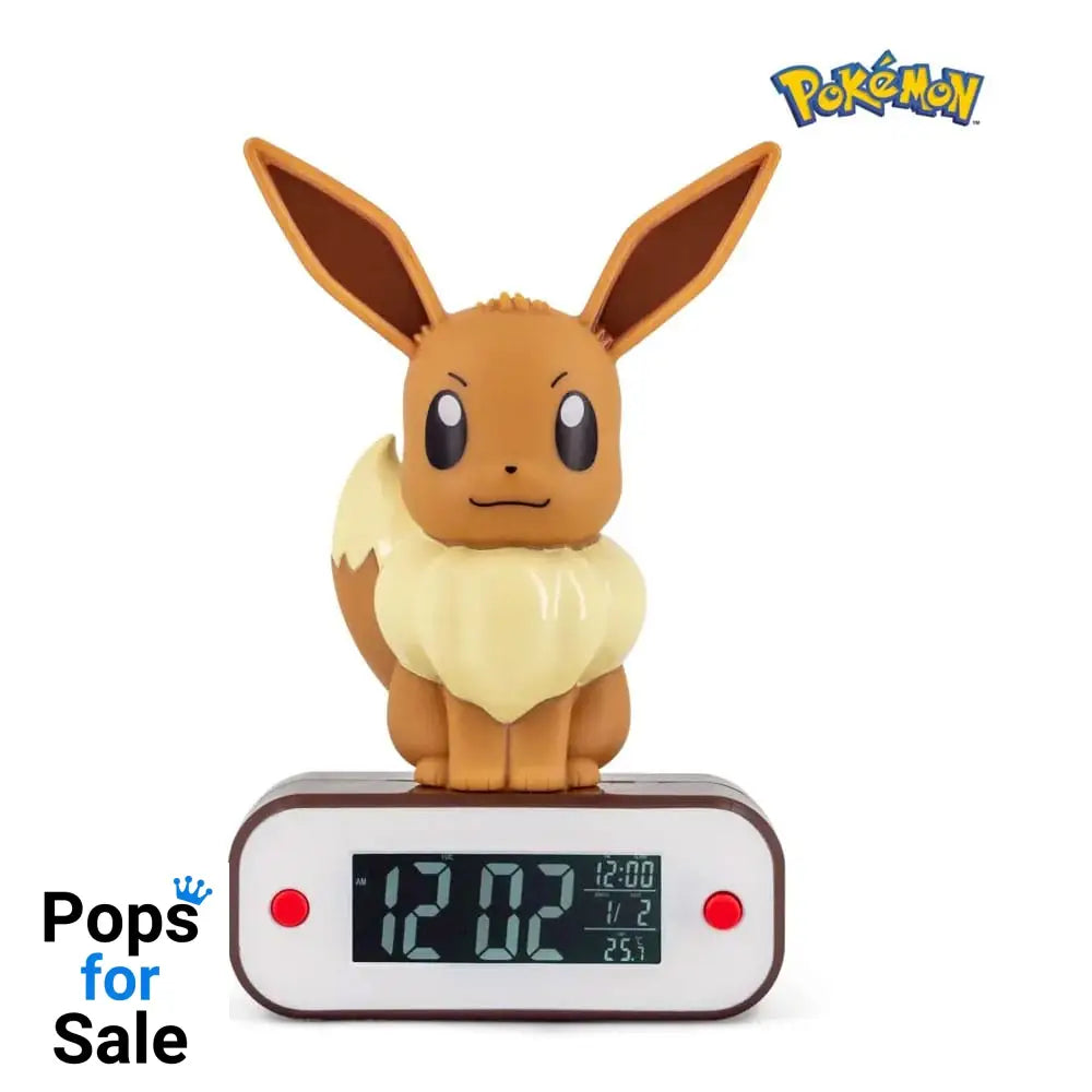 Pokémon Alarm Clock with Light Evoli 18 cm