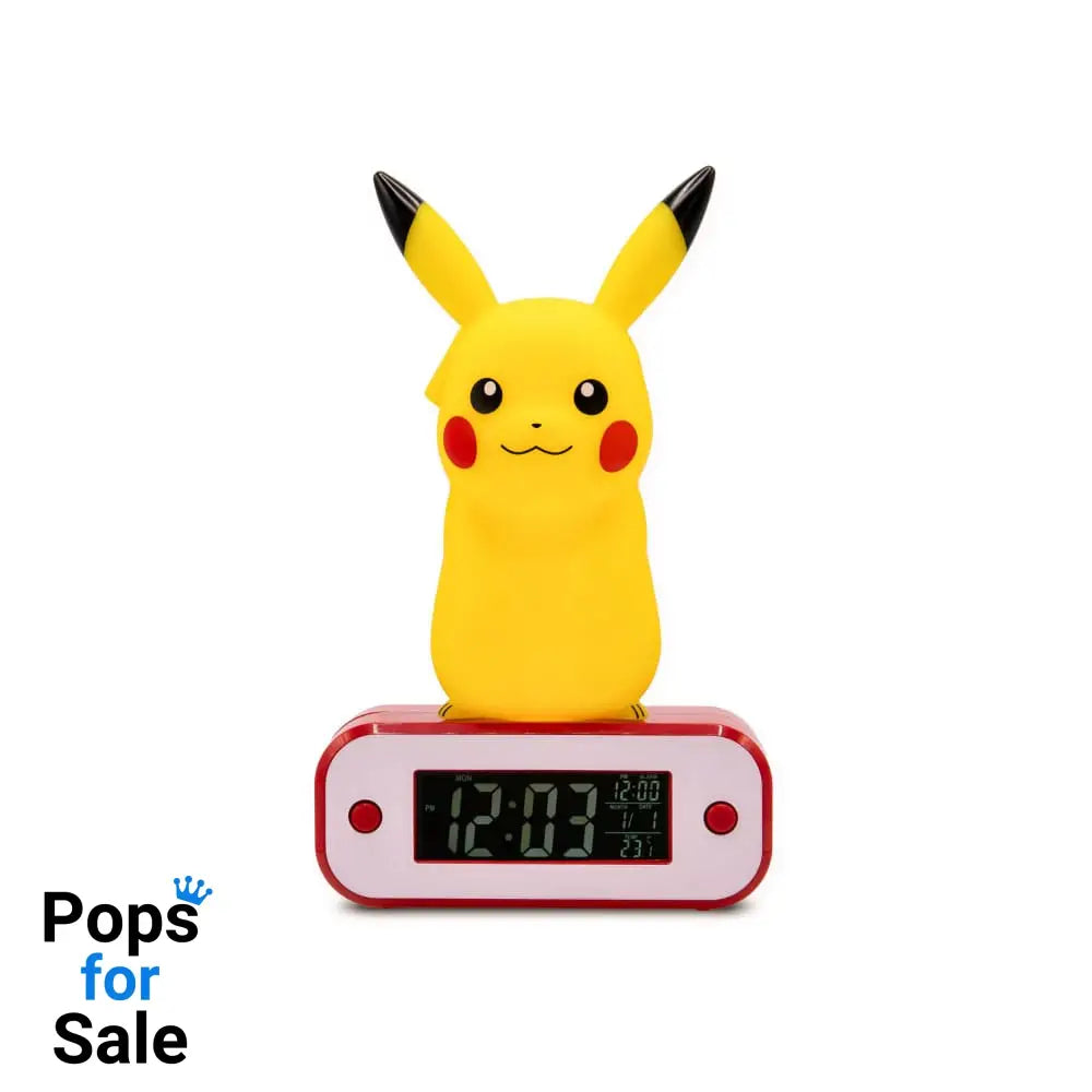 Pokémon Alarm Clock with Light Pikachu 18 cm