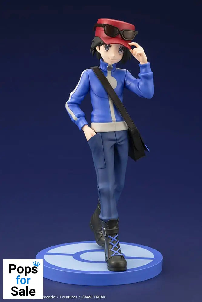 Pokémon ARTFXJ Statue 1/8 Calem & Froakie 20 cm